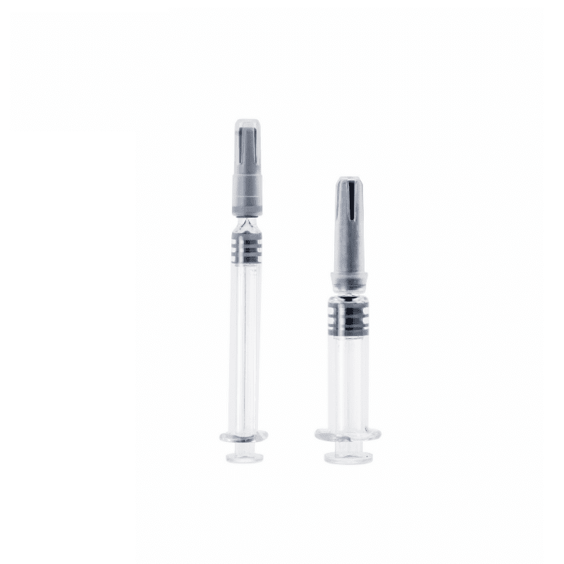 1ml glass syringe with needle 1
