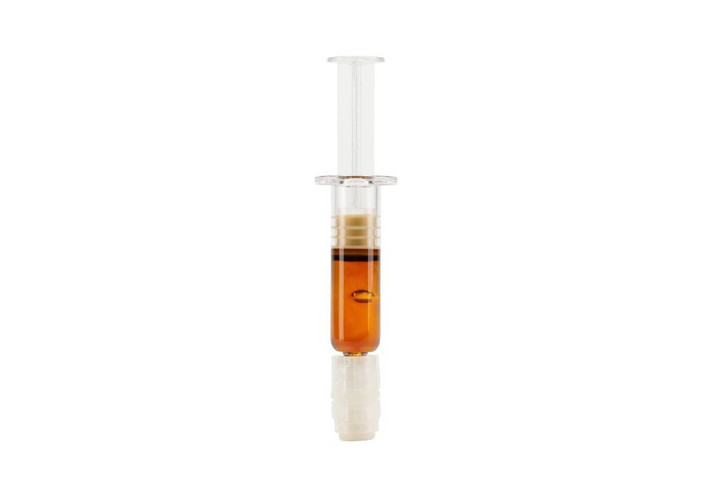 picture of CBD oil syringe